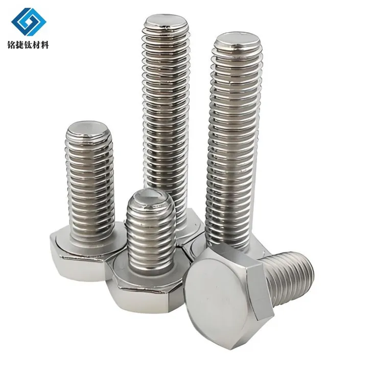 Din933Titanium sekskanthodeskruer
